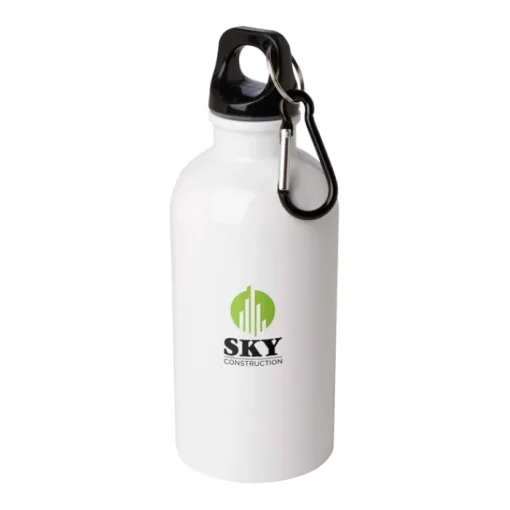 Gift Campaign Borraccia in acciaio inox riciclato con moschettone da 400ml> Borracce Di Metallo