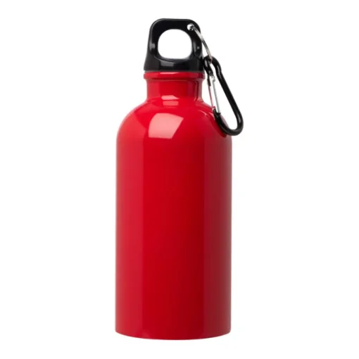 Gift Campaign Borraccia in acciaio inox riciclato con moschettone da 400ml> Borracce Di Metallo