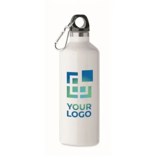 Gift Campaign Borraccia in acciaio inox riciclato con moschettone da 500ml> Borracce Di Metallo