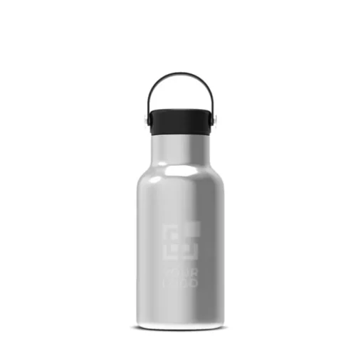 Gift Campaign Borraccia in acciaio inox con rivestimento in polvere e manico 350ml> Borracce Di Metallo