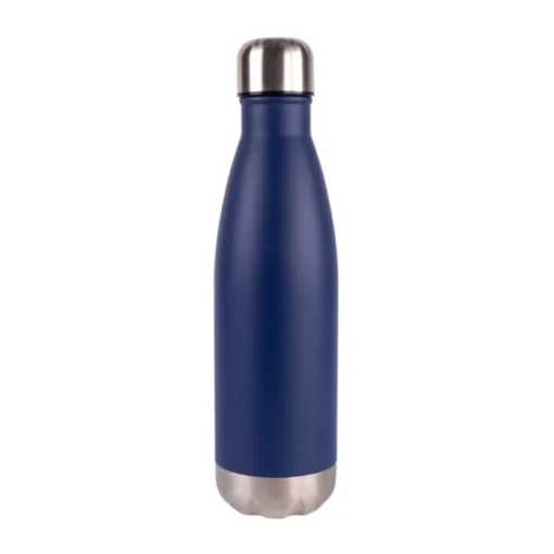 Gift Campaign Borraccia in acciaio inox riciclato con base e tappo argentato 500ml> Borracce Di Metallo
