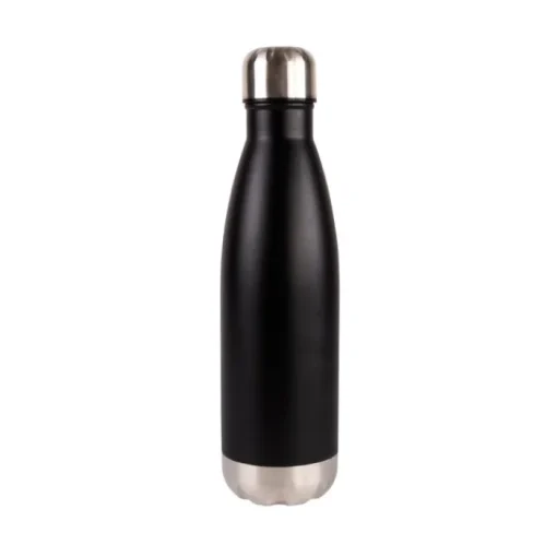 Gift Campaign Borraccia in acciaio inox riciclato con base e tappo argentato 500ml> Borracce Di Metallo
