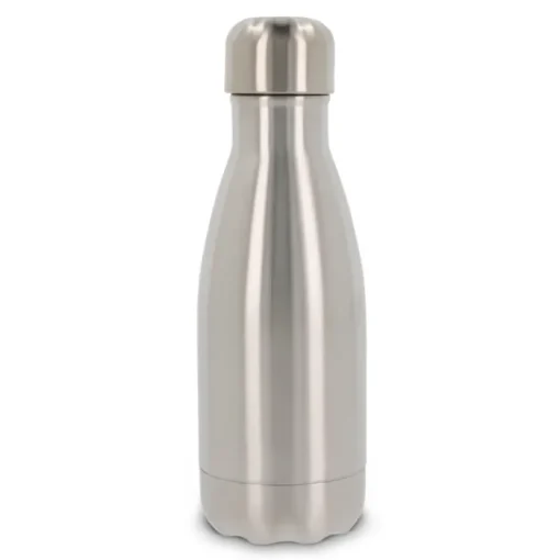 Gift Campaign Borraccia in acciaio inox a doppia parete con tappo argentato 260ml> Borracce Termiche|Borracce Di Metallo