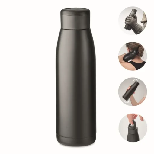 Gift Campaign Borraccia in acciaio inox riciclato con cambio di temperatura 400ml> Borracce Termiche