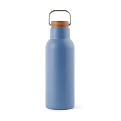 Gift Campaign Borraccia in acciaio inox riciclato con manico e tappo in legno 580ml></noscript> Borracce Di Metallo