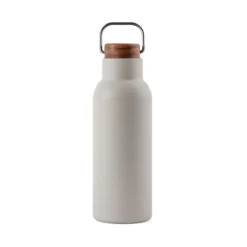 Gift Campaign Borraccia in acciaio inox riciclato con manico e tappo in legno 580ml></noscript> Borracce Di Metallo