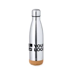 Gift Campaign Borraccia in acciaio riciclato a doppia parete e base in sughero 500ml></noscript> Borracce Di Metallo