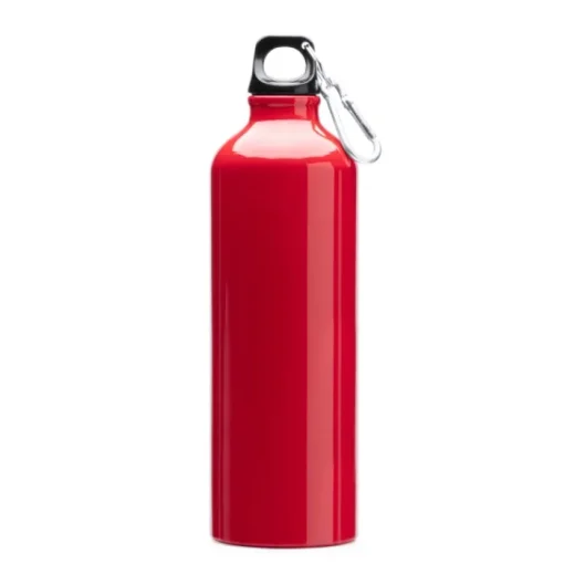 Gift Campaign Borraccia in alluminio grande con moschettone nel tappo da 800ml> Borracce Di Metallo