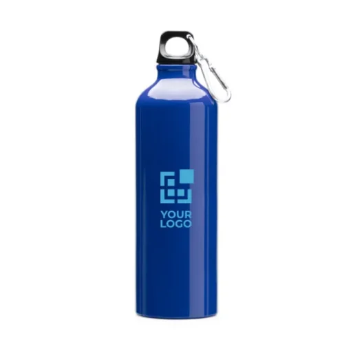 Gift Campaign Borraccia in alluminio grande con moschettone nel tappo da 800ml> Borracce Di Metallo
