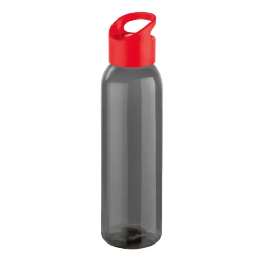 Gift Campaign Borraccia in nero trasparente con tappo colorato 630ml Dark> Borracce In Plastica