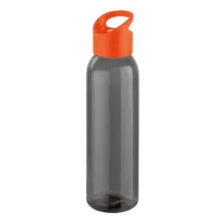 Gift Campaign Borraccia in nero trasparente con tappo colorato 630ml Dark></noscript> Borracce In Plastica