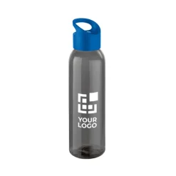 Gift Campaign Borraccia in nero trasparente con tappo colorato 630ml Dark></noscript> Borracce In Plastica