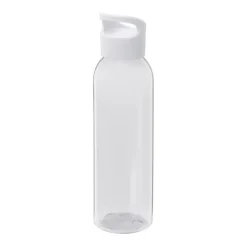Gift Campaign Borraccia in plastica riciclata trasparente con manico sul tappo 650ml><noscript><img width=