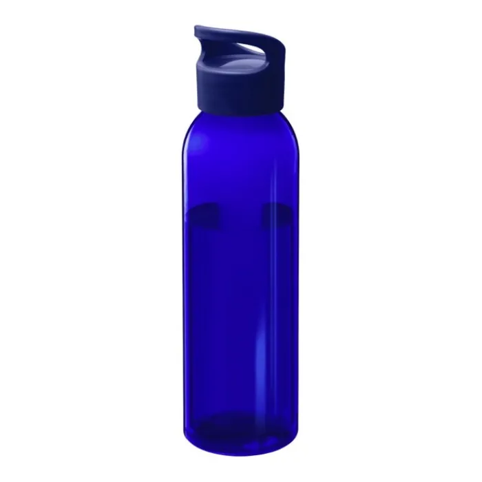 Gift Campaign Borraccia in plastica riciclata trasparente con manico sul tappo 650ml> Borracce In Plastica