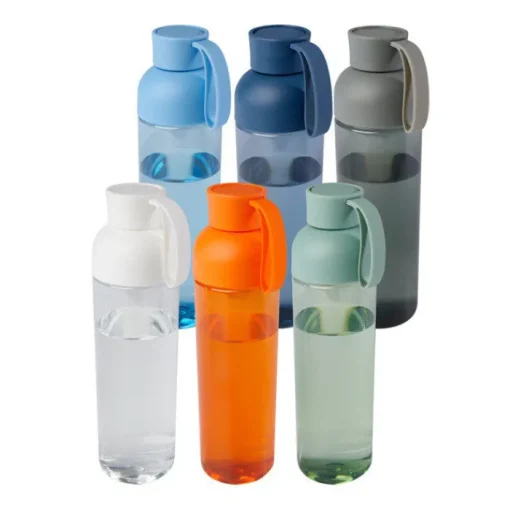 Gift Campaign Borraccia in plastica riciclata con comoda maniglia in silicone 600ml> Borracce In Plastica