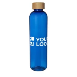 Gift Campaign Borraccia in plastica riciclata trasparente con tappo in bambù da 1l></noscript> Borracce In Plastica