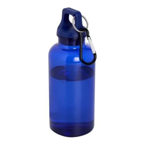 Gift Campaign Borraccia in plastica riciclata trasparente con moschettone 400ml> Borracce In Plastica