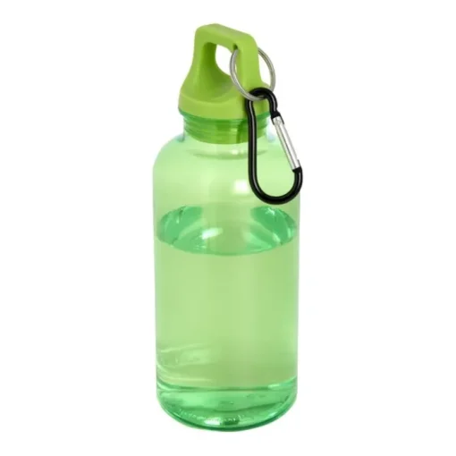 Gift Campaign Borraccia in plastica riciclata trasparente con moschettone 400ml> Borracce In Plastica