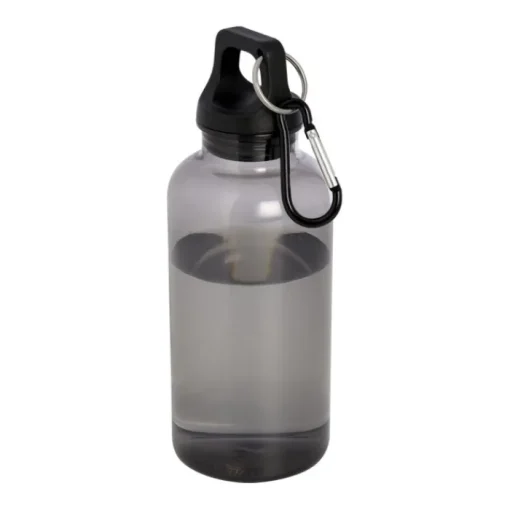 Gift Campaign Borraccia in plastica riciclata trasparente con moschettone 400ml> Borracce In Plastica
