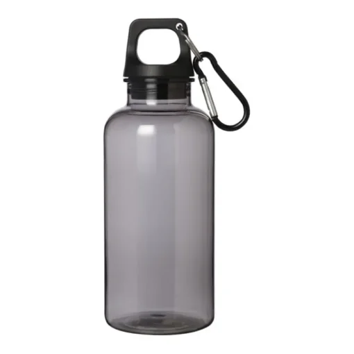 Gift Campaign Borraccia in plastica riciclata trasparente con moschettone 400ml> Borracce In Plastica
