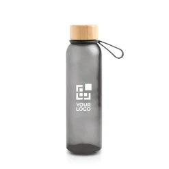 Gift Campaign Borraccia in plastica riciclata finitura opaca e tappo in bambù 500ml></noscript> Borracce In Plastica