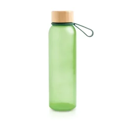 Gift Campaign Borraccia in plastica riciclata finitura opaca e tappo in bambù 500ml></noscript> Borracce In Plastica