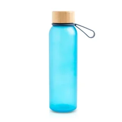 Gift Campaign Borraccia in plastica riciclata finitura opaca e tappo in bambù 500ml></noscript> Borracce In Plastica