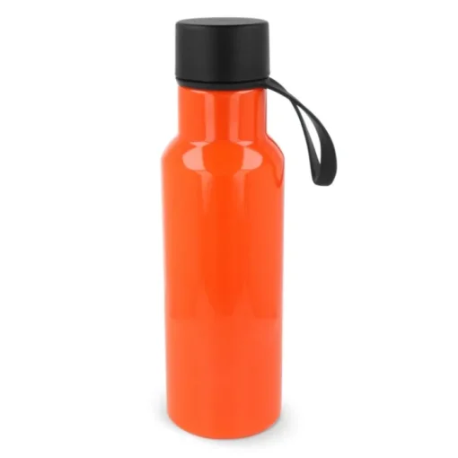 Gift Campaign Borraccia in rPET colorata con laccetto in gomma nero 600ml> Borracce In Plastica