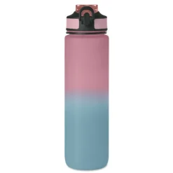 Gift Campaign Borraccia in rPET con beccuccio e orario di consumo dell'acqua 1l> Borracce In Plastica