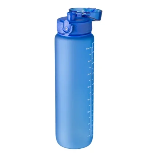 Gift Campaign Borraccia in RPET con capacità e orari per bere stampati> Borracce In Plastica
