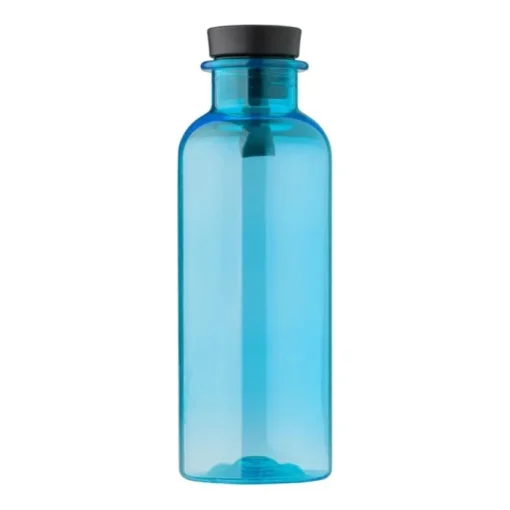 Gift Campaign Borraccia in rPET con laccetto e dettaglio in bambù nel tappo 500ml> Borracce In Plastica
