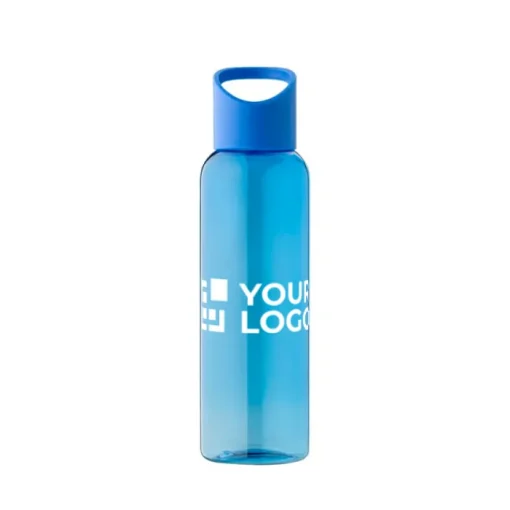 Gift Campaign Borraccia in RPET per acqua fredda con tappo in silicone da 500 ml> Borracce In Plastica