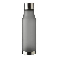 Gift Campaign Borraccia in rPET smerigliato con tappo e base in acciaio 600ml> Borracce In Plastica