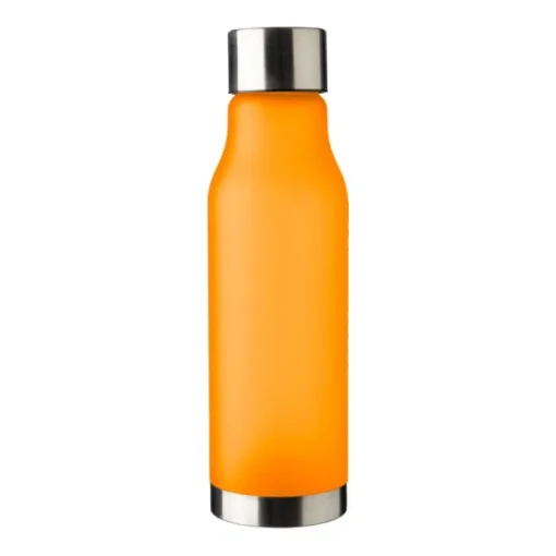 Gift Campaign Borraccia in rPET smerigliato con tappo e base in acciaio 600ml> Borracce In Plastica