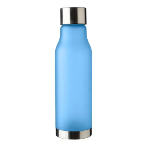 Gift Campaign Borraccia in rPET smerigliato con tappo e base in acciaio 600ml> Borracce In Plastica