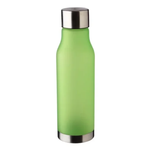 Gift Campaign Borraccia in rPET smerigliato con tappo e base in acciaio 600ml> Borracce In Plastica