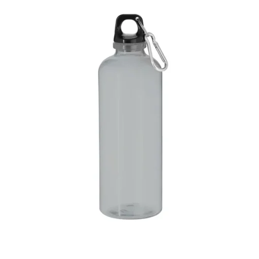 Gift Campaign Borraccia in RPET traslucida con moschettone sul tappo 630 ml> Borracce In Plastica