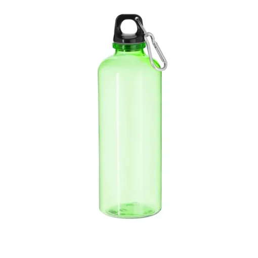 Gift Campaign Borraccia in RPET traslucida con moschettone sul tappo 630 ml> Borracce In Plastica