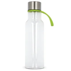 Gift Campaign Borraccia in rPET trasparente con laccetto in gomma colorato 600ml><noscript><img width=