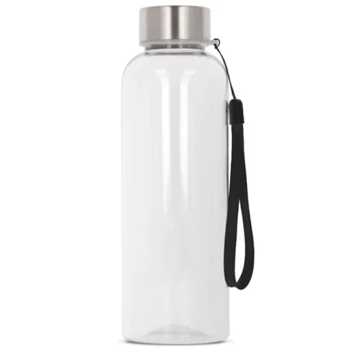 Gift Campaign Borraccia in rPET trasparente con laccetto colorato 500ml> Borracce In Plastica