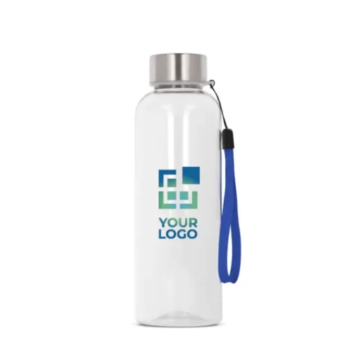 Gift Campaign Borraccia in rPET trasparente con laccetto colorato 500ml> Borracce In Plastica