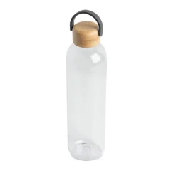 Gift Campaign Borraccia in tritan con tappo in bambù e manico per il trasporto 1l> Borracce In Plastica