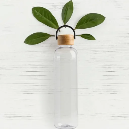 Gift Campaign Borraccia in tritan con tappo in bambù e manico per il trasporto 1l> Borracce In Plastica