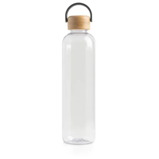 Gift Campaign Borraccia in tritan con tappo in bambù e manico per il trasporto 1l> Borracce In Plastica