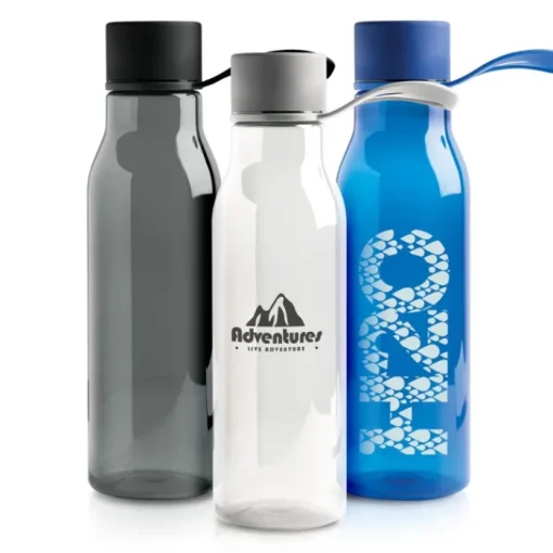 Gift Campaign Borraccia in tritan con tappo in metallo e manico in silicone 600 ml> Borracce In Plastica