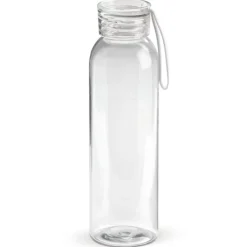 Gift Campaign Borraccia in tritan trasparente con tappo e laccetto colorato 600ml> Borracce In Plastica