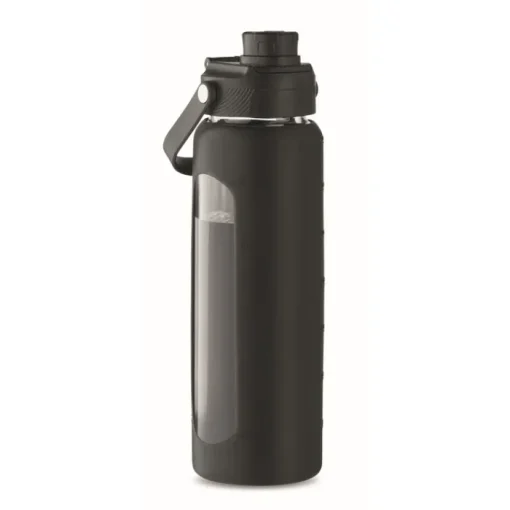 Gift Campaign Borraccia in vetro borosilicato con custodia in silicone nera 750 ml> Borracce In Vetro
