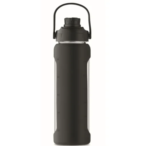 Gift Campaign Borraccia in vetro borosilicato con custodia in silicone nera 750 ml> Borracce In Vetro