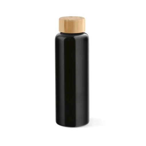 Gift Campaign Borraccia in vetro borosilicato colorato con tappo in bambù da 490ml> Borracce In Vetro