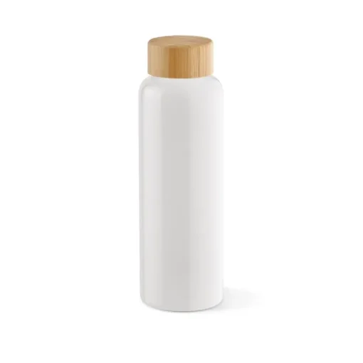 Gift Campaign Borraccia in vetro borosilicato colorato con tappo in bambù da 490ml> Borracce In Vetro